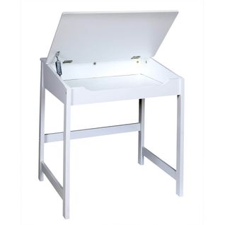 Bureau Pupitre Pour Enfant Coloris Blanc - Calum