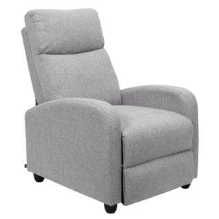 Fauteuil De Relaxation Matelassé Gris Clair - Sofen