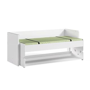 Lit 90x200cm Blanc Convertible En Bureau - Ryder