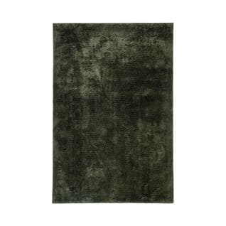 Tapis Doux À Poils Ras Vert 160x230cm - Bloom