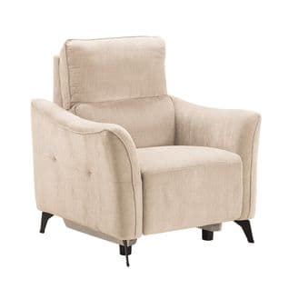 Fauteuil Electrique Tissu Waterproof Beige - Burgos