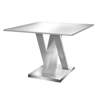 Table Repas Rectangulaire L160cm Coloris Blanc - Bergen