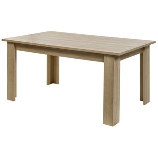 Table Rectangulaire Allongeable Imitation Bois - Iris