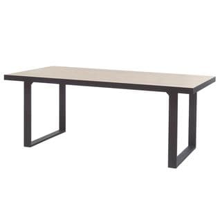 Table 200cm Bois Et Anthracite Piètement U Métal - Juliane