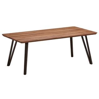 Table Basse 120cm Plateau Effet Chêne - Konfite