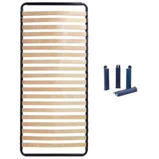 Pack Sommier 20 Lattes 90x200cm + Pieds Bleus - Altolattes