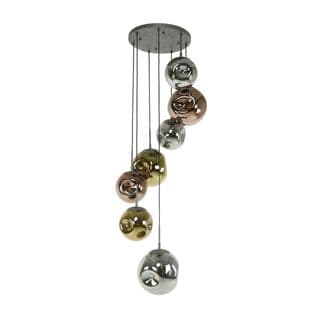 Suspension En Verre Multicolore Niagara