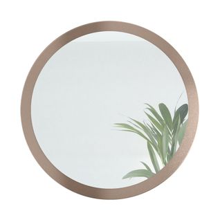 Miroir 80 Cm Aspect Bronze