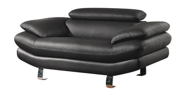 Fauteuil En Cuir Carlton Noir