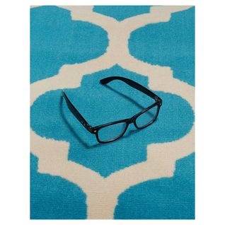 Tapis Salon 60x110 Af1 Style Bleu