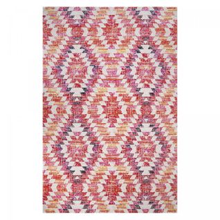 Tapis Exterieur 120x170 Sandrine Rose, Rouge, Violet, Jaune