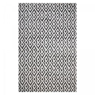 Tapis Exterieur 200x280 Edje Noir, Blanc