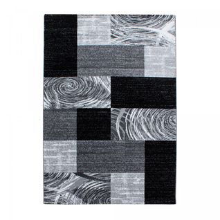 Tapis Salon 200x290 Ploni Noir, Gris