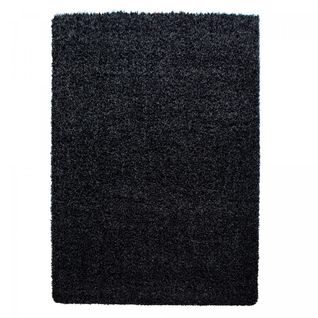 Tapis Shaggy 60x110 Uni L Noir