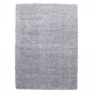 Tapis Shaggy 60x110 Uni L Argent