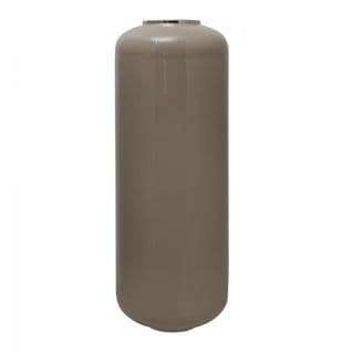 Vase 30x30 Oe Taupe, Argent