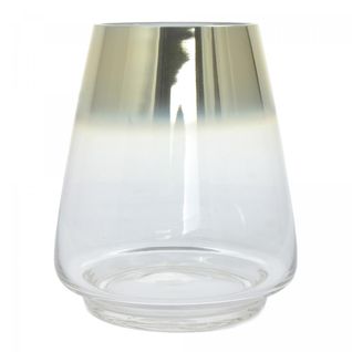 Vase 16x16 Aqua Or
