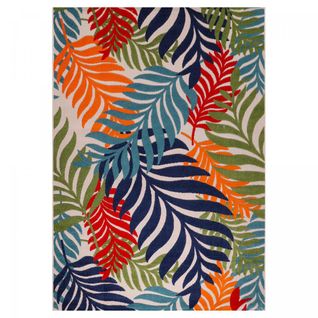 Tapis Exterieur 80x150 Chimek Bleu, Rouge, Orange, Vert