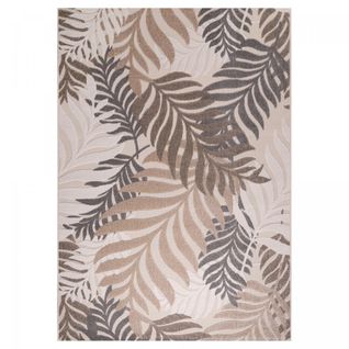 Tapis Extérieur 80x150 Tissé Kilim Crème Chimek