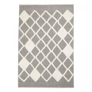 Tapis Salon 120x170 Cotcoli Gris, Écru