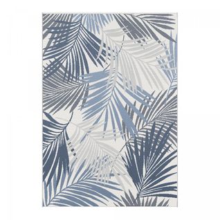 Tapis Exterieur 80x150 Casada 15 Gris, Bleu