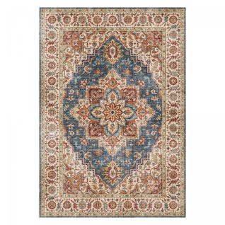 Tapis Salon 120x160 Vivace 1 Bleu, Marron