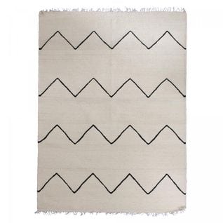 Tapis Salon 300x400 Rubina Beige, Noir