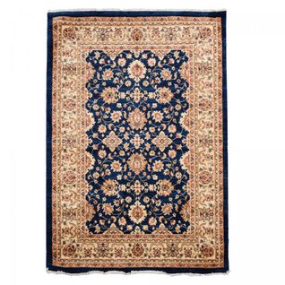 Tapis Salon 120x180 Chobay Af Bleu, Beige