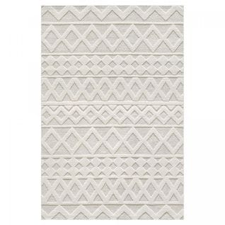 Tapis Entrée 80x150 Tissé Crème Rectangle Motif Simple Cerlos