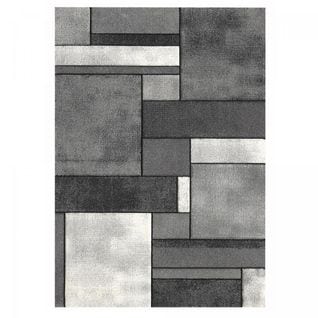 Tapis Salon 240x340 Geome Gris