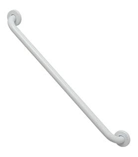 Barre De Redressement Barre D'appui Wc Douche Ou Baignoire En Acier Inoxydable Blanc L 60 Cm