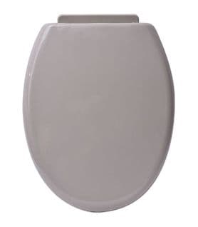 Abattant Wc Standard Taupe Avec Kit De Fixation