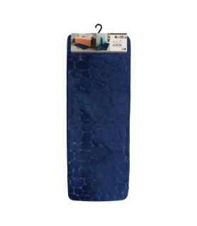 Tapis microfibre 45x120cm  Bleu marine