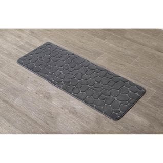 Tapis microfibre 45x120cm  Gris foncé