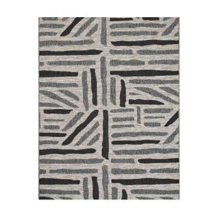 Tapis Extérieur - 70x140cm - Gris - 100% Polypropylène Résistant Aux Uv - 1200 Gr/m2 - 204 000 Poin