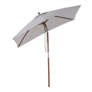 Parasol Bambou Gris Clair