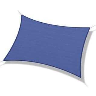 Voile D'ombrage 4x3m Dounia Bleu