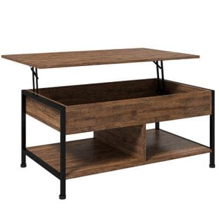 Table Basse Cooper Marron Et Noire