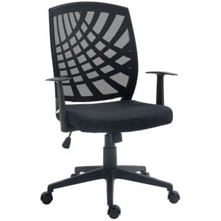 Chaise De Bureau Ergonomique Laura Noire