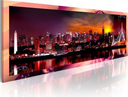 Tableau Royaume 120 X 40 Cm Multicolore