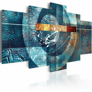 Tableau Galaxie Bleue 200 X 100 Cm Bleu