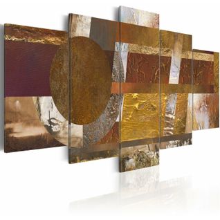 Tableau Bijoux Cosmiques 200 X 100 Cm Marron