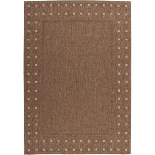 Tapis Tissé Suède Halmstad Café Naturel 120 X 170 Cm Marron