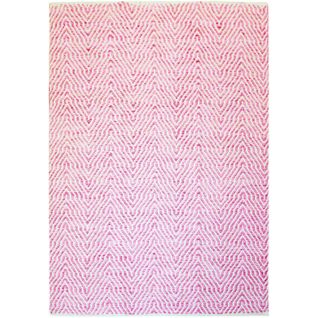 Tapis Fait Main Rose 410 Appetizer 80 X 150 Cm Rose