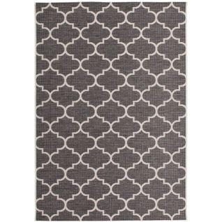 Tapis Extérieur Indonesie Batu Gris 80 X 230 Cm Gris