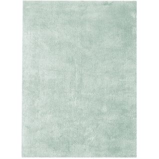 Tapis Fait Main Bali 110 Powder Bleu 200 X 290 Cm Vert