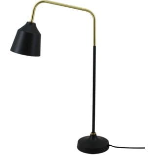 Lampe De Table Cuivre Noir 18x47x69cm