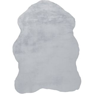 Tapis Lapin 200 Grau Sheepskin Bleu 60 X 90 Cm Gris