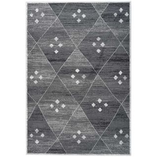 Tapis Vancouver 510 Gris Blanc 80 X 150 Cm Gris