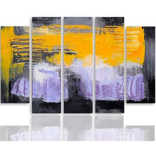 Tableau Abstraction 37 150 X 100 Cm Jaune